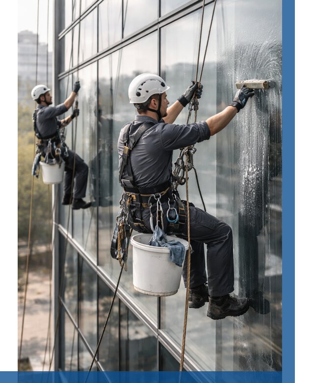 Мойка сплошного остекления в Лыткарине, заказать от 307 р.| ВЫСОТНИК-Лтк