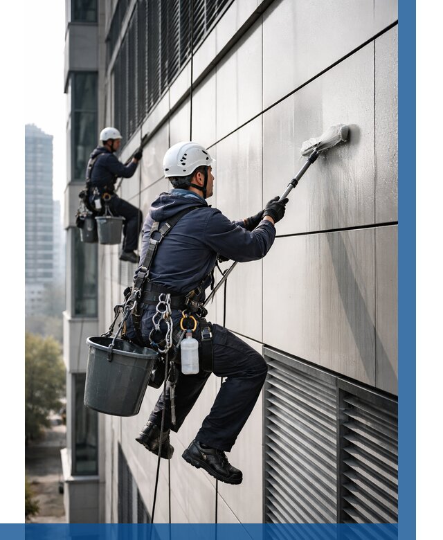 Мойка вентилируемого фасада в Лыткарине от 256 р. | ВЫСОТНИК-Лтк