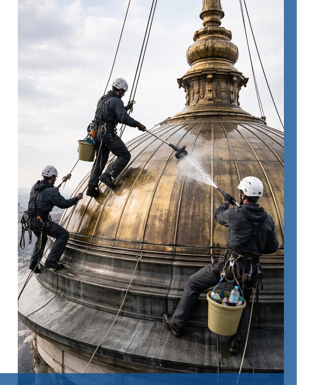 Мойка куполов и шпилей в Лыткарине от 8194 р. - заказать | ВЫСОТНИК-Лтк