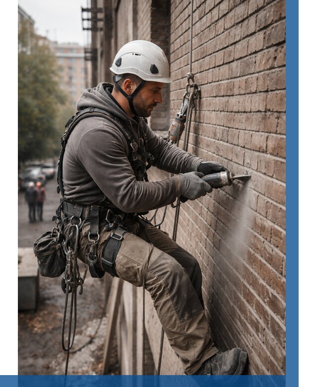 Расшивка кирпичных швов в Лыткарине от 615 р. | ВЫСОТНИК-Лтк