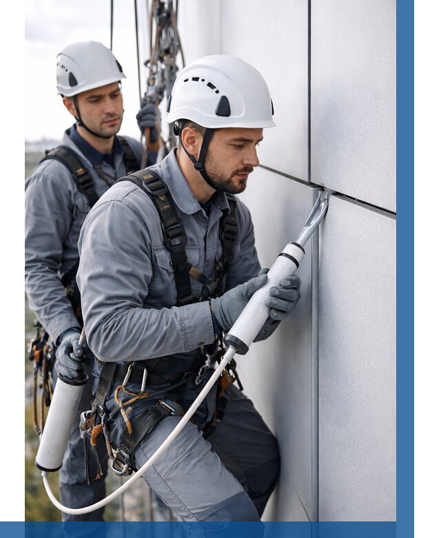 Герметизация швов вилатермом в Лыткарине от 615 р. | ВЫСОТНИК-Лтк