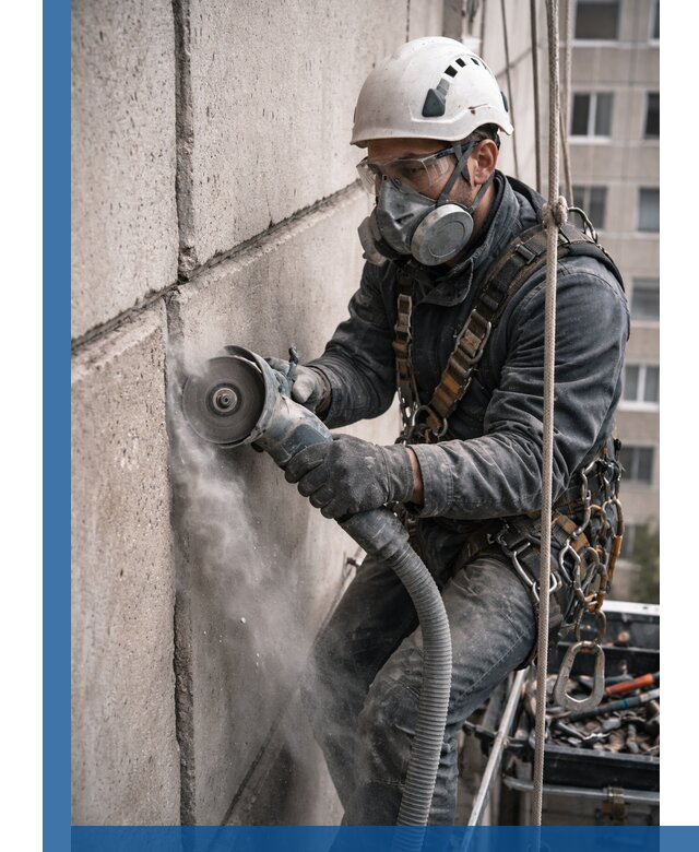 Штробление межпанельных швов в Лыткарине качественно и быстро