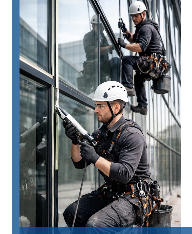 Герметизация витражных швов в Лыткарине для зданий и фасадов