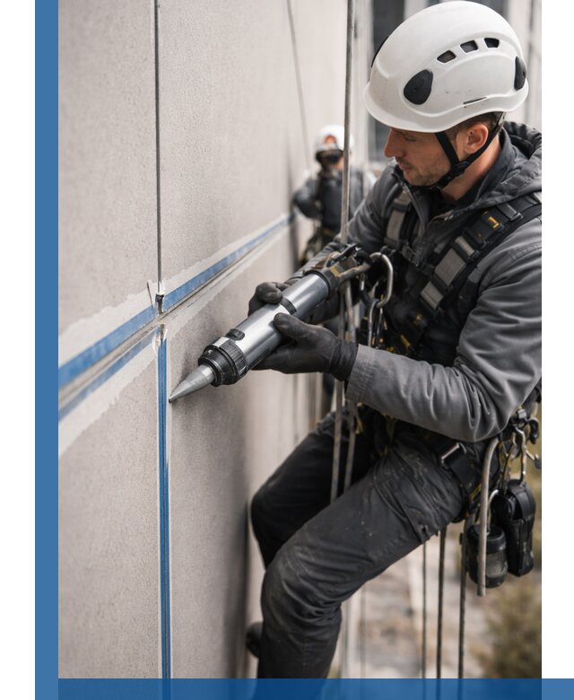 Герметизация стыков фасадных панелей в Лыткарине качественно и быстро