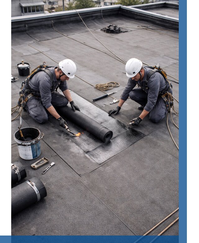 Ремонт мягкой кровли под ключ в Лыткарине от 717 р. | ВЫСОТНИК-Лтк