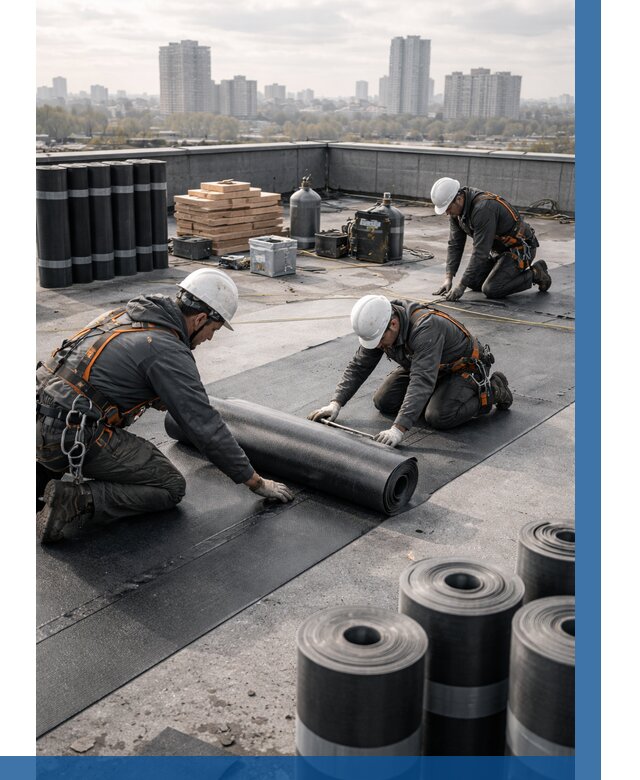 Монтаж мягкой кровли под ключ в Лыткарине от 461 р. | ВЫСОТНИК-Лтк