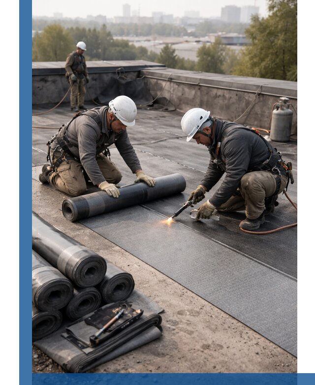 Монтаж мягкой кровли в Лыткарине профессионально и надежно