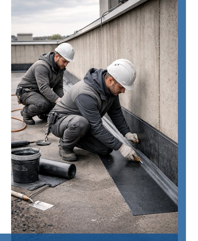 Гидроизоляция примыканий на кровле в Лыткарине от 922 р. | ВЫСОТНИК-Лтк