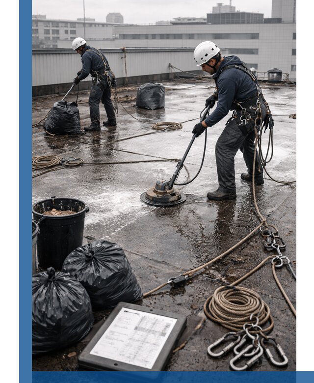 Плановая очистка кровли по графику в Лыткарине для безопасности