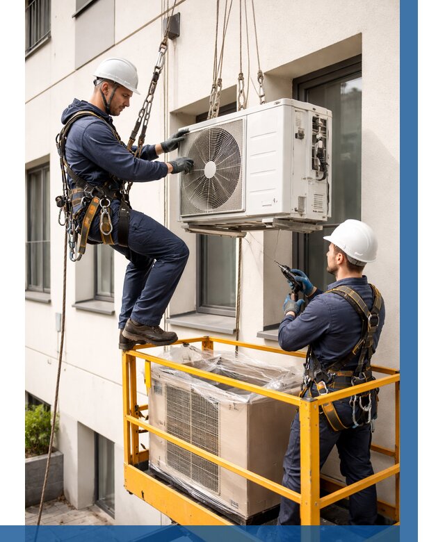 Демонтаж внешнего блока кондиционера в Лыткарине от 3585 р. | ВЫСОТНИК-Лтк