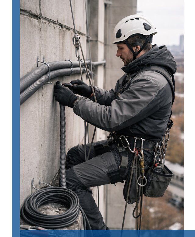 Профессиональный монтаж гофры для кабеля в Лыткарине с гарантией