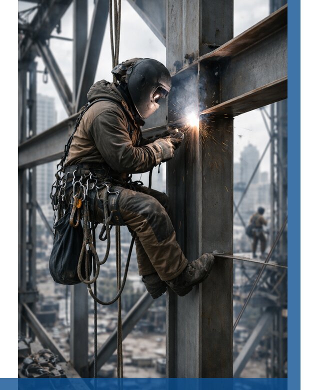 Высотные сварочные работы в Лыткарине от 3585 р. | ВЫСОТНИК-Лтк