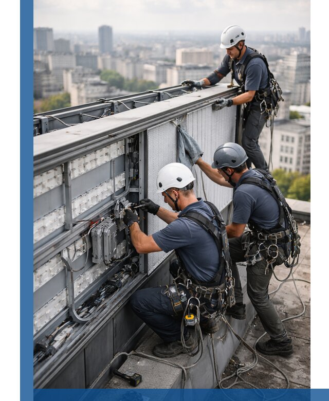 Профессиональное обслуживание крышной рекламы в Лыткарине под ключ