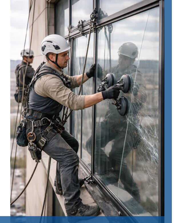 Замена стекла в витраже в Лыткарине под ключ от 8707 р. | ВЫСОТНИК-Лтк