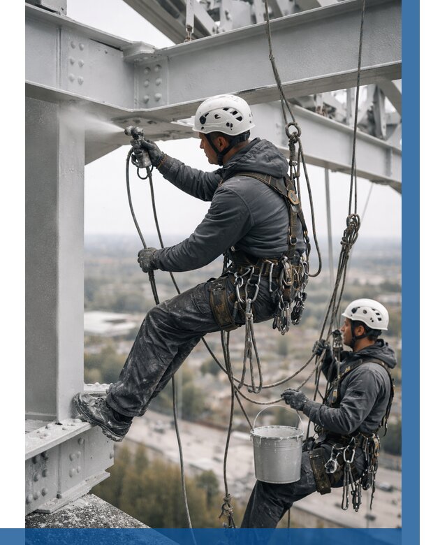 Покраска металлоконструкций на высоте в Лыткарине 359 р |ВЫСОТНИК-Лтк