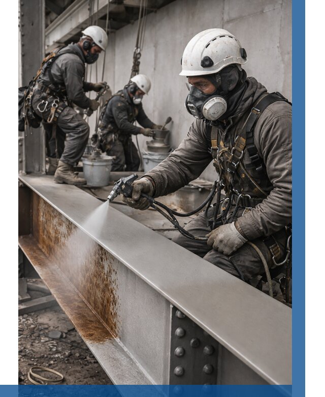 Антикоррозионная покраска металла в Лыткарине от 717 р. | ВЫСОТНИК-Лтк