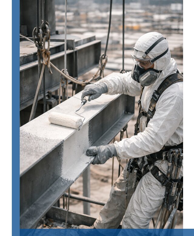 Профессиональная огнезащитная обработка металлоконструкций в Лыткарине