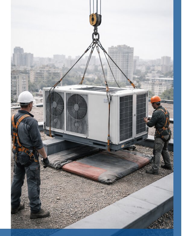 Подъем груза на крышу в Лыткарине от 5122 р. | ВЫСОТНИК-Лтк заказать