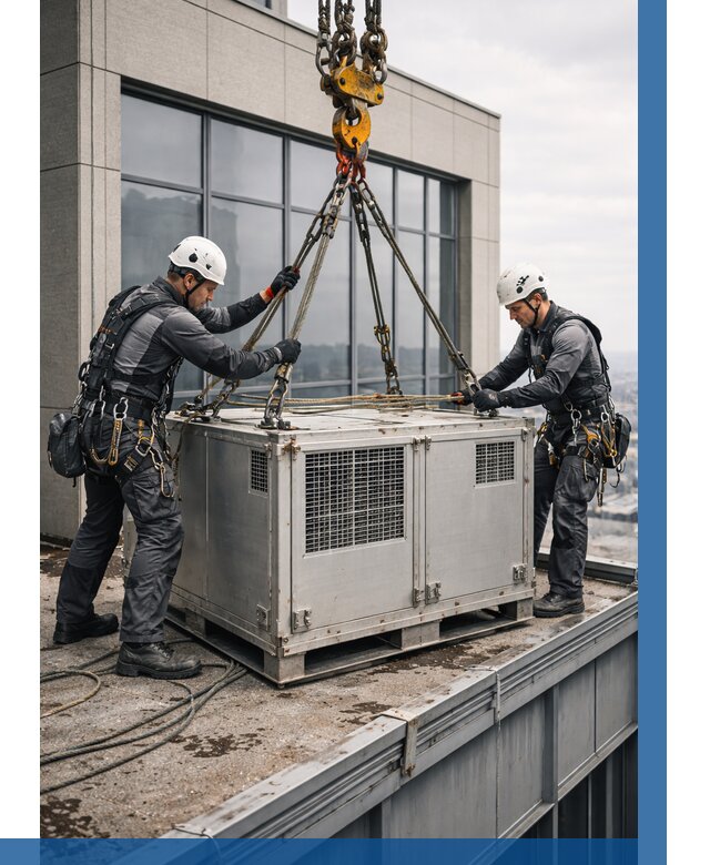 Такелажные работы на высоте в Лыткарине от 8194 р. | ВЫСОТНИК-Лтк