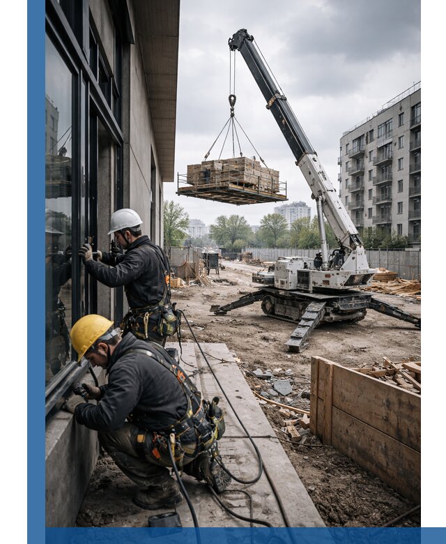 Аренда крана Пионер в Лыткарине для строительных работ