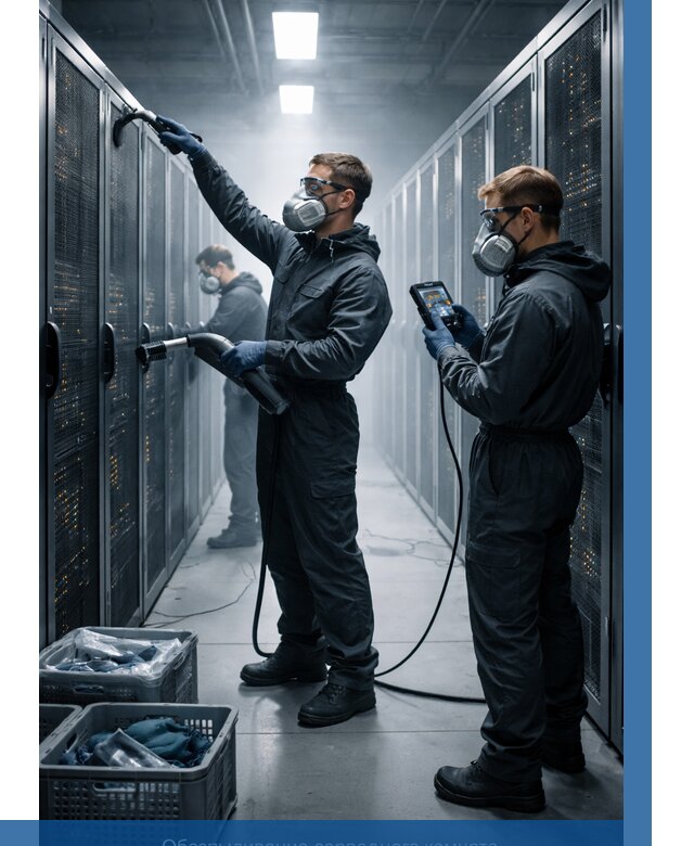 Обеспыливание серверной комнаты в Лыткарине от 4609 р. | ВЫСОТНИК-Лтк