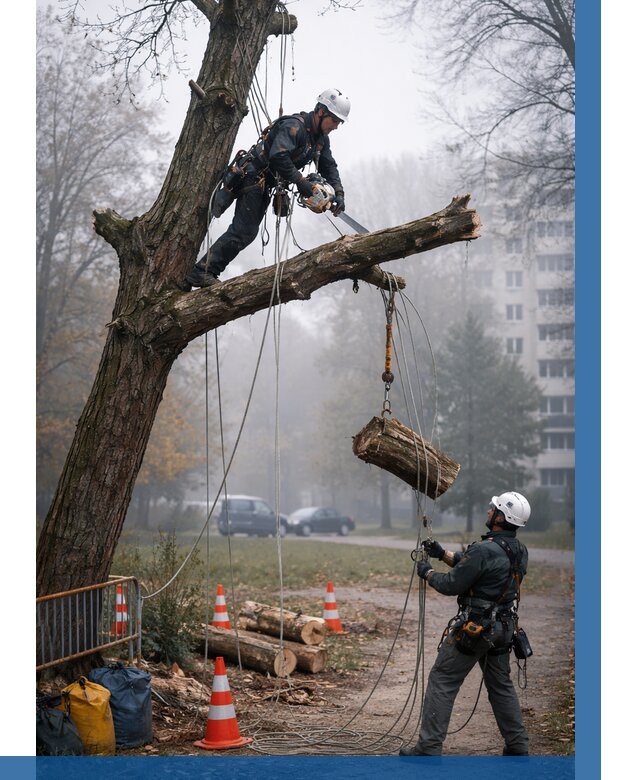 Удаление аварийных деревьев в Лыткарине от 15365 р. | ВЫСОТНИК-Лтк