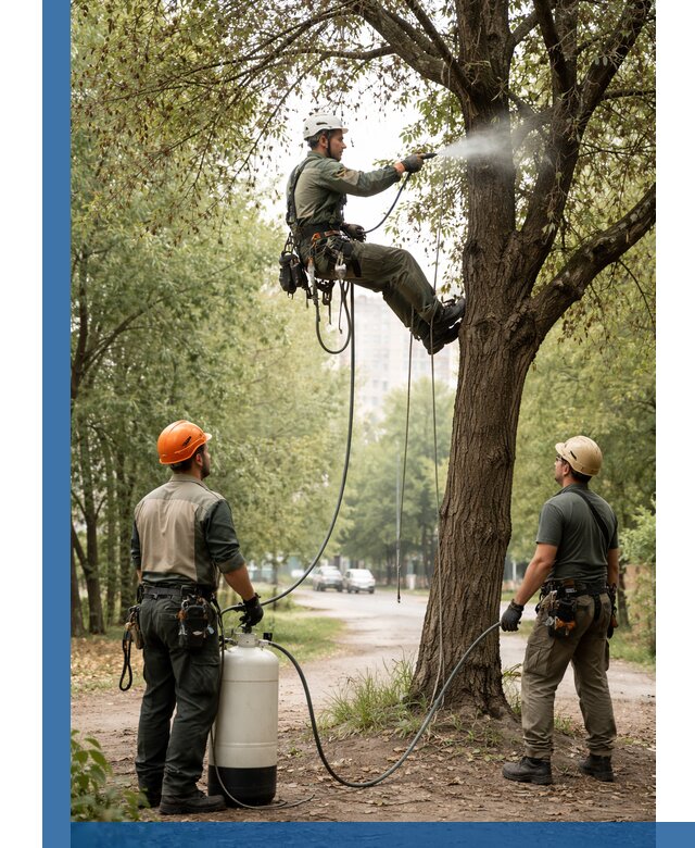 Обработка деревьев от вредителей в Лыткарине профессиональная защита