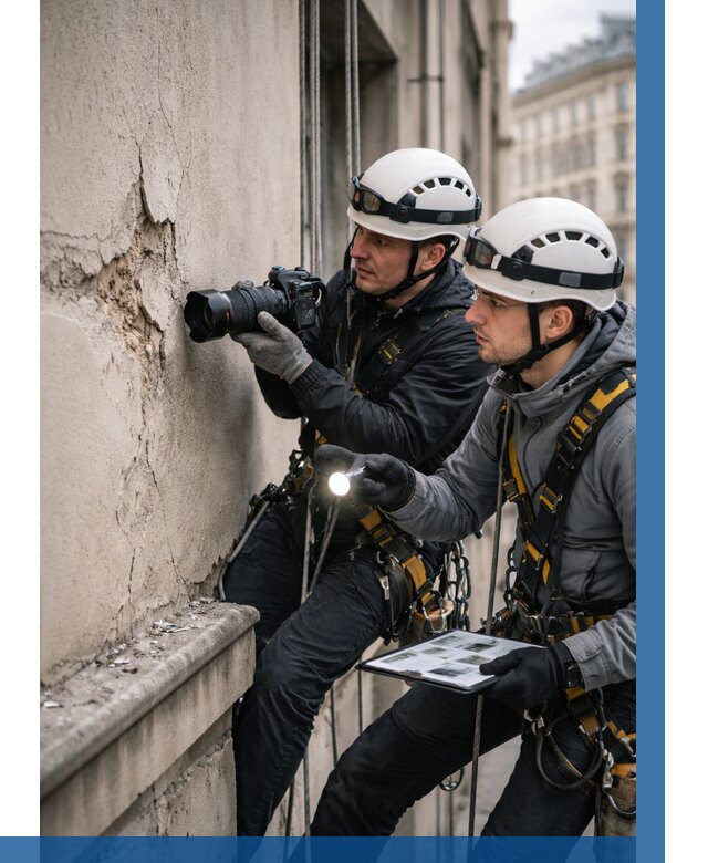 Фотофиксация дефектов фасада в Лыткарине от 4609 р. | ВЫСОТНИК-Лтк