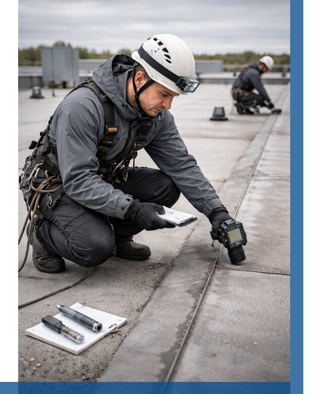 Обследование кровли на протечки в Лыткарине от 4609 р. | ВЫСОТНИК-Лтк