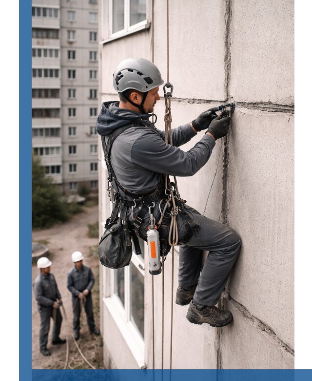 Обследование межпанельных швов и герметизация в Лыткарине