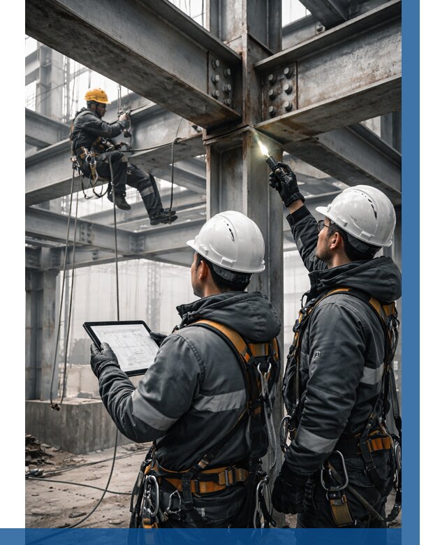 Обследование металлоконструкций в Лыткарине от 5634 р. | ВЫСОТНИК-Лтк