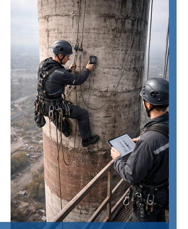 Обследование дымовой трубы в Лыткарине от 8194 р. | ВЫСОТНИК-Лтк